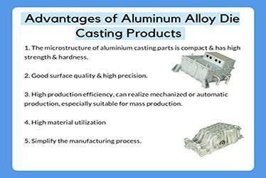 Vantaggi dei prodotti di pressofusione in lega di alluminio